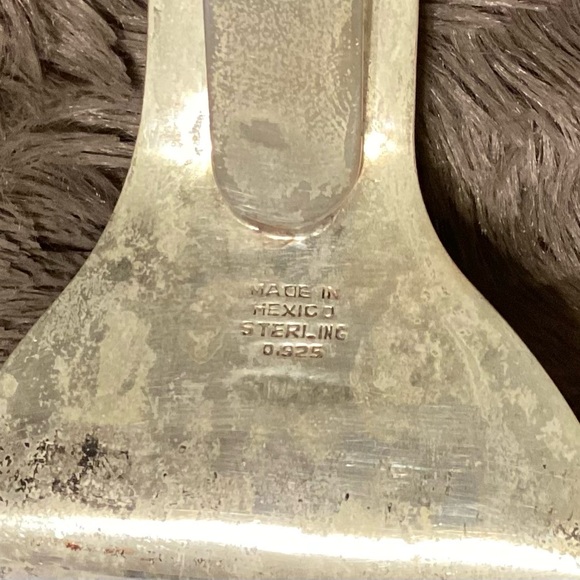 🚨 Vintage Sterling Silver Pie Cake Server Knife .925 - Picture 6 of 7